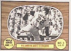 1967 Topps Baseball Cards      152     World Series Game 2-Jim Palmer